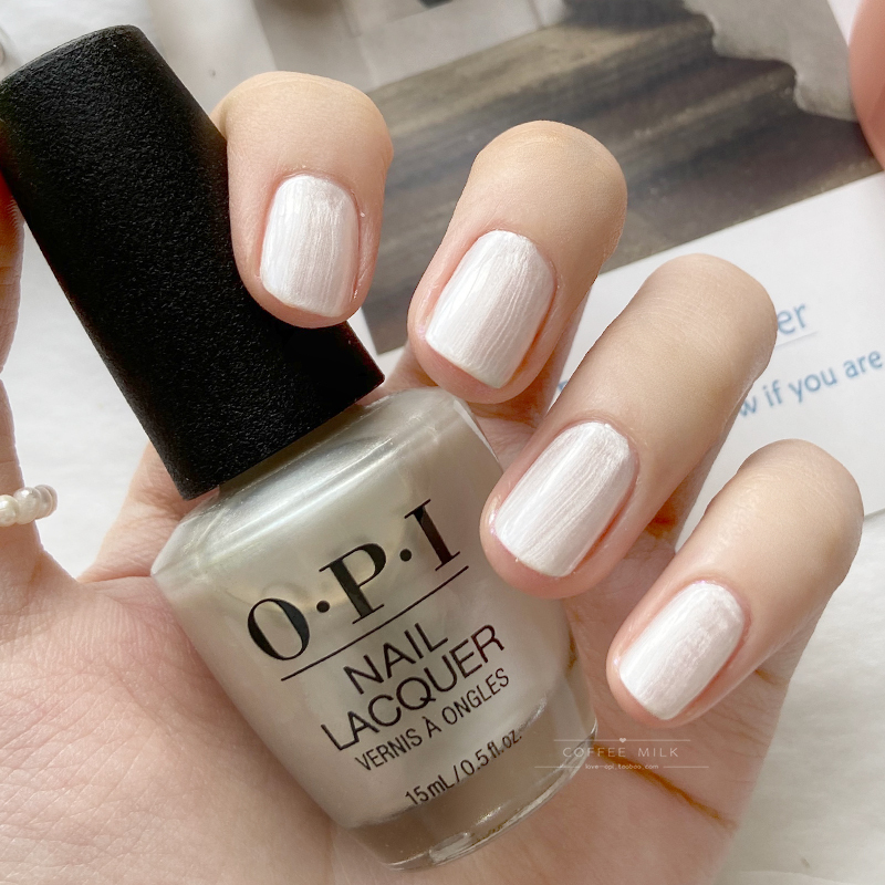 American Opi Color Nail Polish - Fairy of the Garden (Pearl Shell Color) L03 Nail Polish No-Bake Quick-Dry Long-Lasting