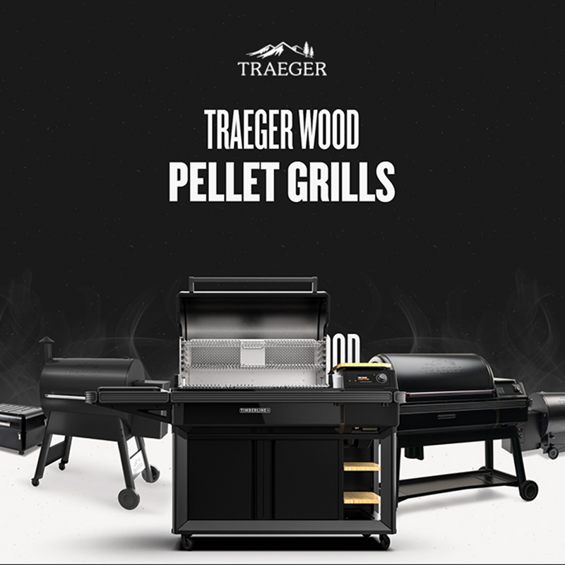 美国TRAEGER德州烟熏肉炉：解锁美式BBQ新境界，让美味来敲门！🔥🍖
