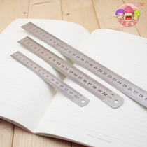 Stainless steel 30CM ruler angle ruler thickened steel plate ruler 20 15CM steel ruler graduated scale carpentry ruler cm