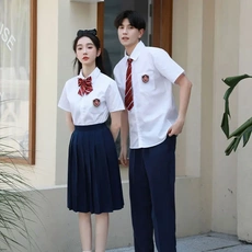 jk制服加工定制 班服学院风校服套装中学生高中生朗诵服装西装初中生合唱演出服