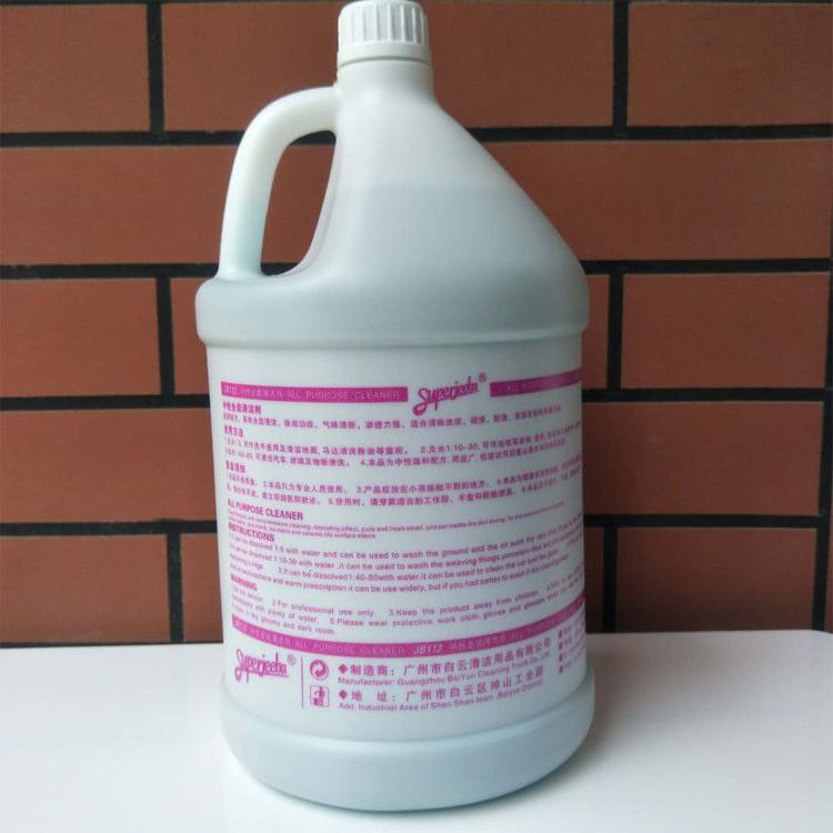 nước tẩy rửa dầu mỡ nhà bếp Chất tẩy rửa trung tính Quảng Châu Baiyun Jieba 1 Gallon JB112 Nước toàn năng 3.8L Dụng cụ vệ sinh - Trang chủ dung dịch vệ sinh bồn cầu
