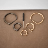 Сумка, металлическое кольцо, бретели, универсальная съемная цепь