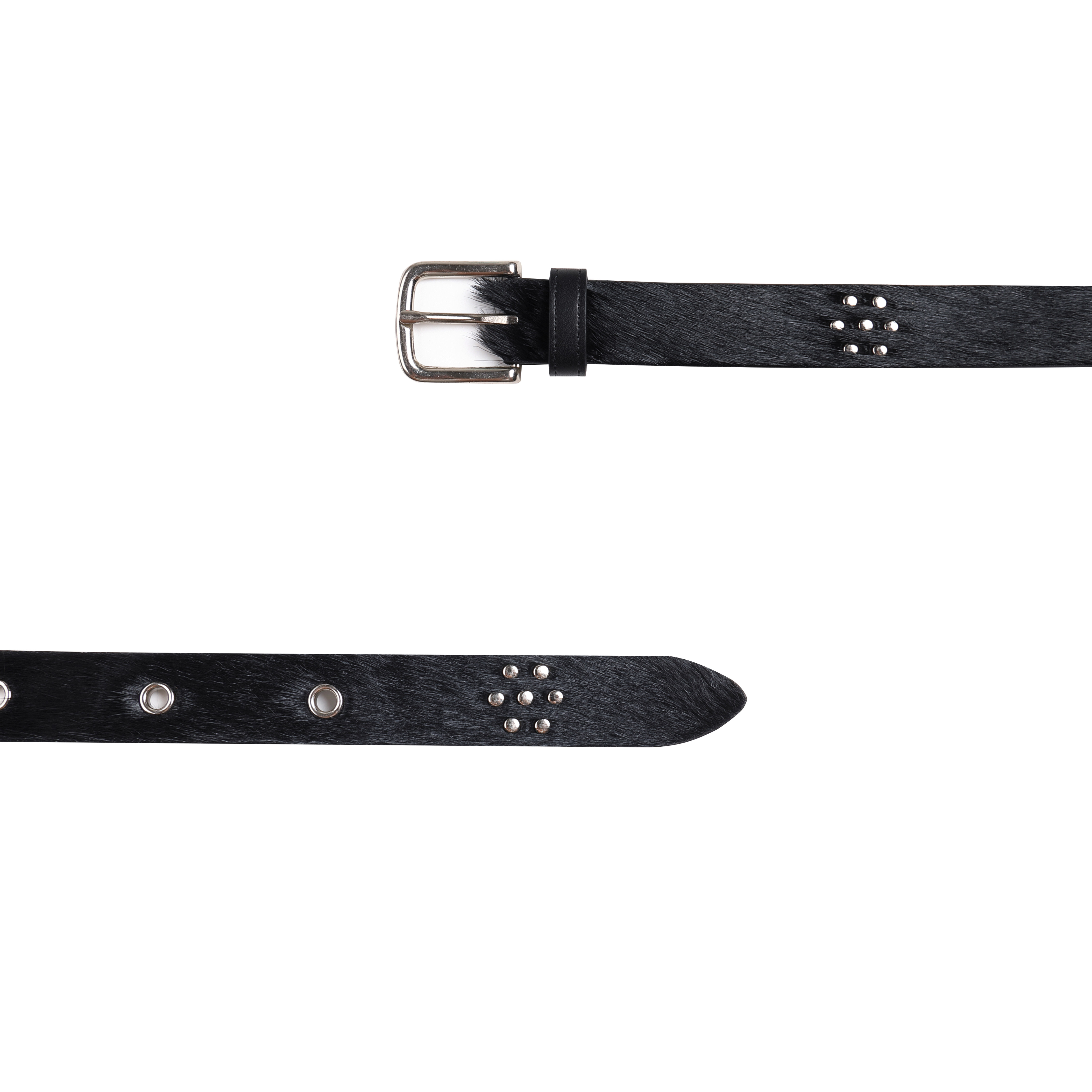 PURESQUARE Studded Leather Belt