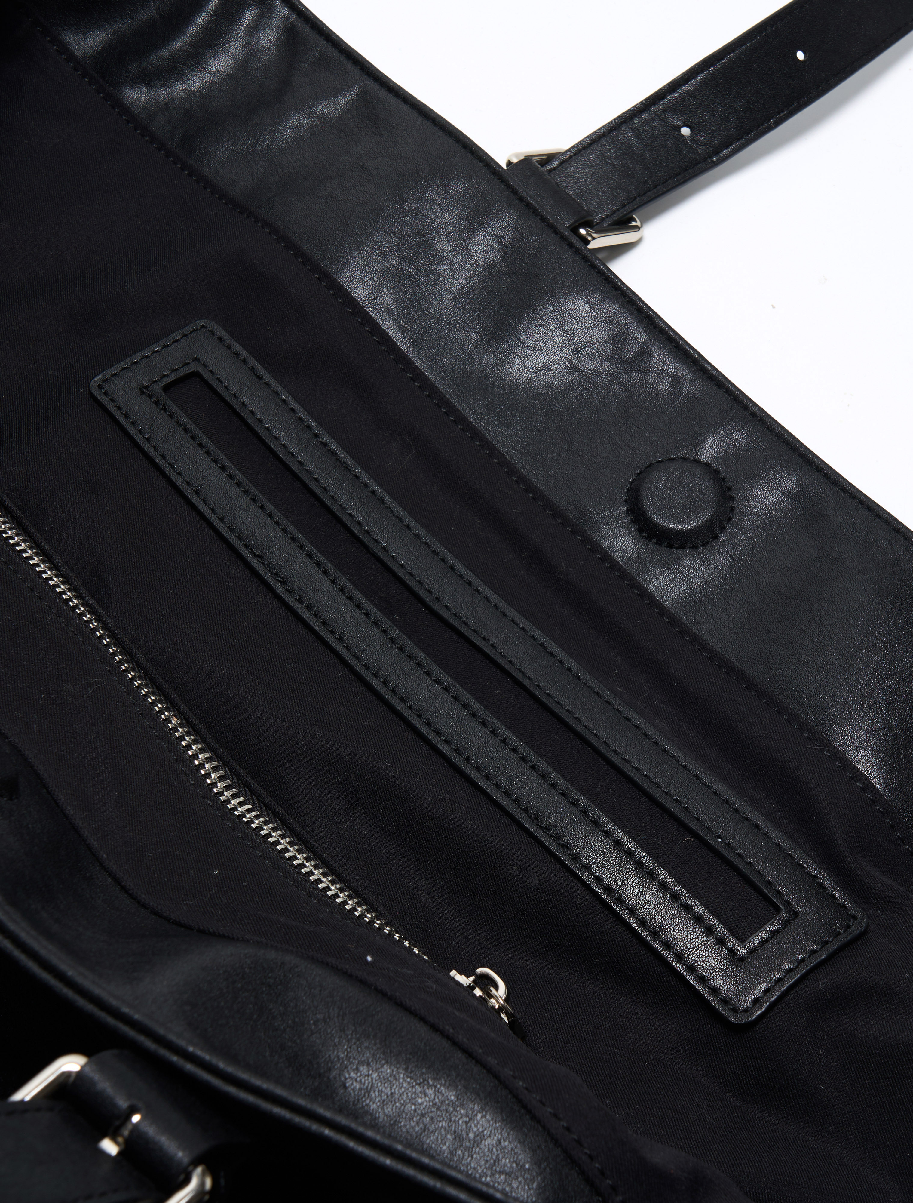 PURESQUARE Vegetable-Tanned Leather Tote Bag