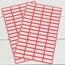 Premium adhesive sticker label sticker Product assortation sticker price tag Price Sign of a small number