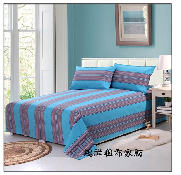 Xử lý tồn đọng vải thô cũ vải lanh đôi chăn khách sạn ký túc xá sinh viên đơn mảnh khăn trải giường drap giuong