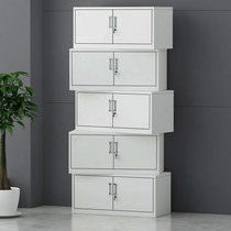 Steel split five sections of office file cabinet tin information cabinet bill storage voucher cabinet