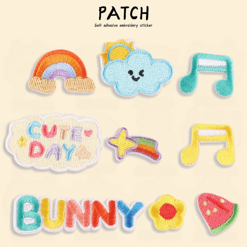 Cartoon Clothing Patch Stickers Self-Adhesive No-Sew Kidsren's down Jacket Jeans Hole Repair Pattern Embroider Cloth Patch Cartoon Clothing Patch Stickers Self-Adhesive No-Sew Kidsren's down Jacket Jeans Hole Repair Pattern Embroider Cloth Patch