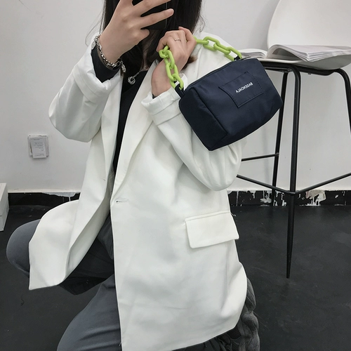 Небольшая сумка, портативная брендовая сумка через плечо, ретро сумка подмышку, популярно в интернете, 2020