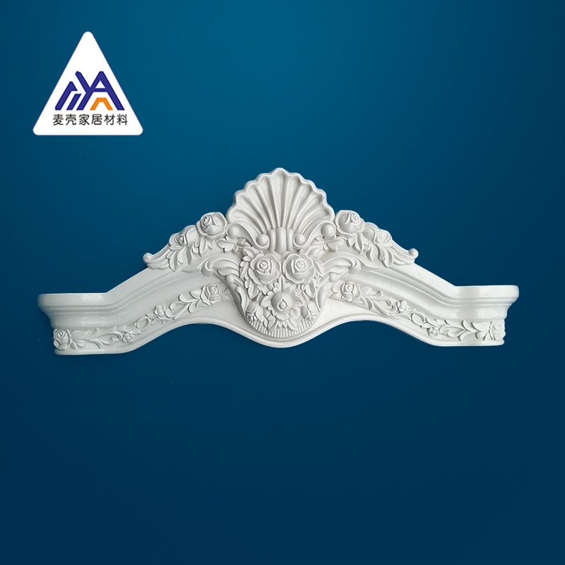 European-style wardrobe top line custom wardrobe cabinet cap top hat cabinet wine cabinet bookcase corner flower plastic top line flower