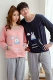 Bộ đồ ngủ cotton mùa thu đông nữ dễ thương 2018 phiên bản Hàn Quốc mới của cặp đôi dịch vụ tại nhà cho nam bộ đồ dài tay