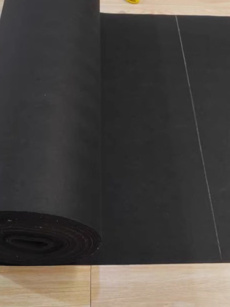 Recommended Self-Adhesive Black Felt for Car Interior Decoration, Trunk Soundproofing, Noise Reduction, Vibration Damping, and Sealing Felt