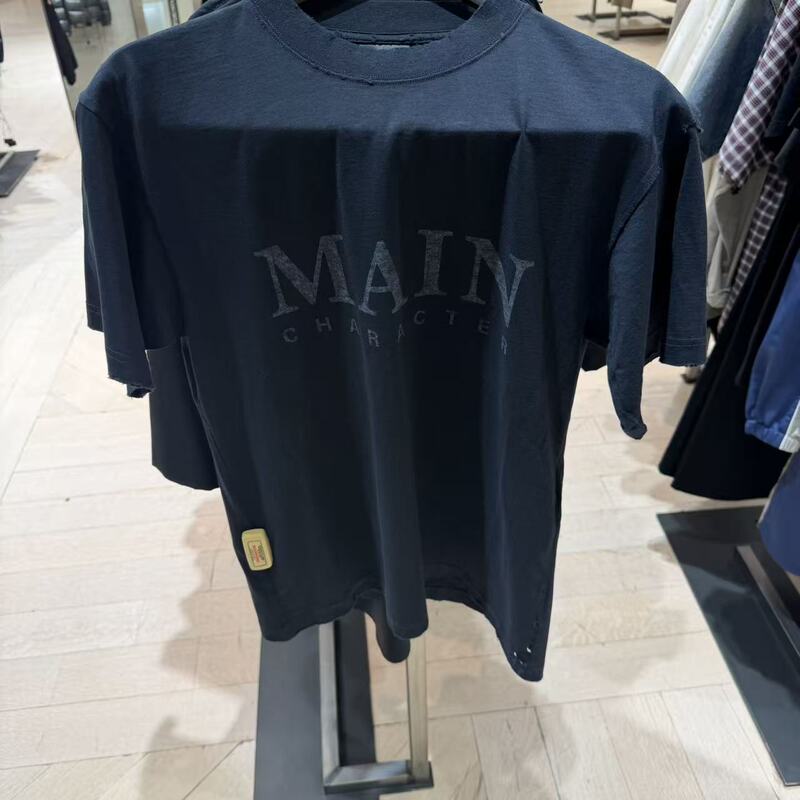 Balenciaga/Paris Balenciaga Black Main Distressed Short-Sleeve T-Shirt 850261 Ttvb9 Purchasing Agent Ss