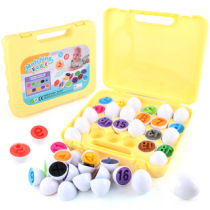 STEM supply DIY childrens assembling matching eggs smart gashapon addition subtraction multiplication and division early education color recognition