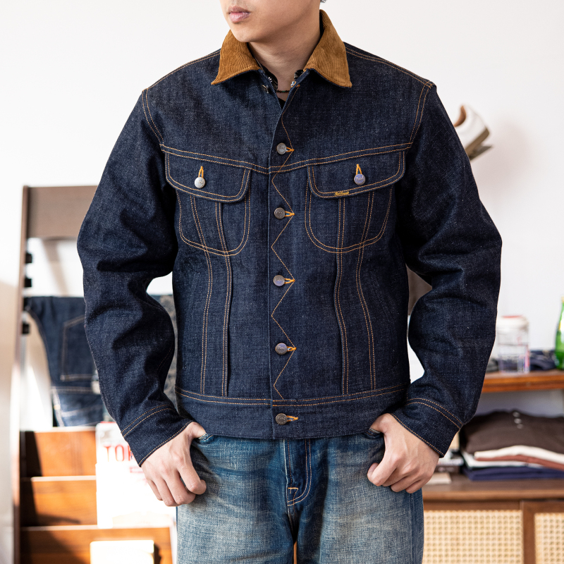Red Wind Storm Rider American-Style Denim Jacket for Men, Thickened Cotton Coat with Wool Lining, Storm Original Denim Jacket Red Wind Storm Rider American-Style Denim Jacket for Men, Thickened Cotton Coat with Wool Lining, Storm Original Denim Jacket
