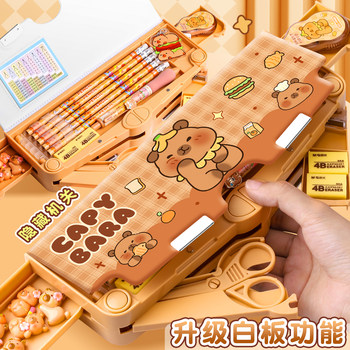 Multifunctional pencil case pencil case mechanism pencil case