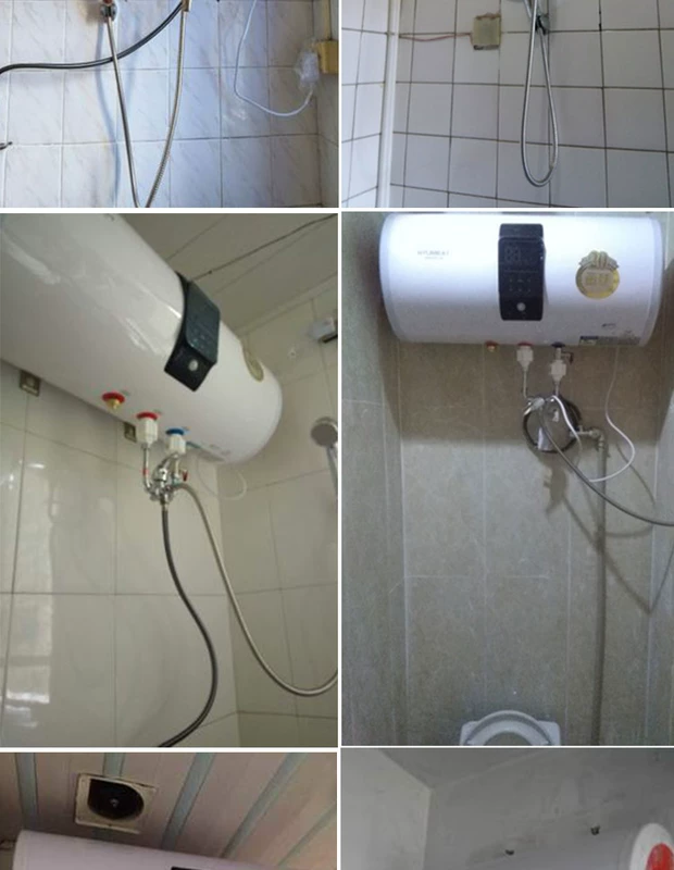DSZF-50A hiện đại lưu trữ nước loại nhiệt điện nước nóng điều khiển từ xa nhà tắm bán cầu 40/50/60/80 - Máy đun nước