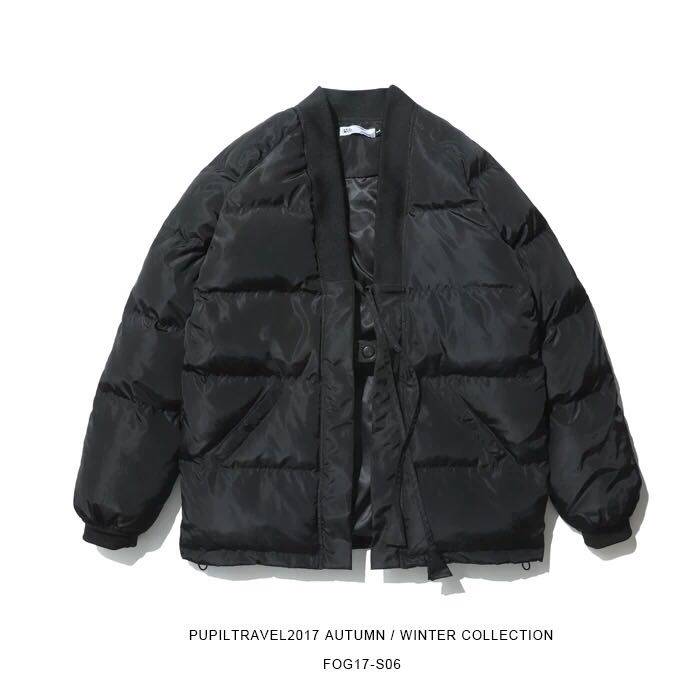 PUPIL TRAVEL 17AW FOG-S06 padded cotton emulated with down functioning robe and heavy cotton clothes