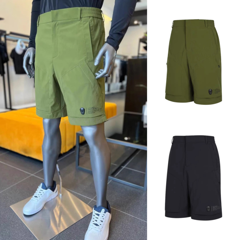 Golf Men's Clothing 24 Summer Thin Sun Protection Casual Pants Golf Skull Logo Waist Slimming Shorts