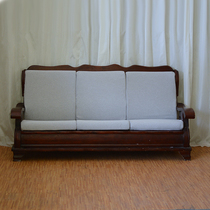 Spring and Autumn Federation chair cushion with backrest one-piece living room four seasons universal high-density thickened hard sponge one-piece non-slip