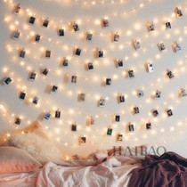 Star lighting decoration small pieces Net red atmosphere light romantic arrangement led bedroom color light flashing light string light full Sky star