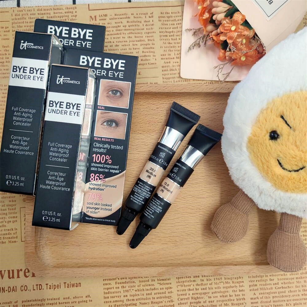 Spot second hair IT cosmetics dark circles bye bye eye concealer 3 25ml sample 1 5ml
