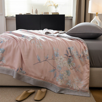 Field Garden Wind 60 Lean Fine Sky Silk Printing Summer by Leselle Summer cool by washable air conditioning by summer thin quilt