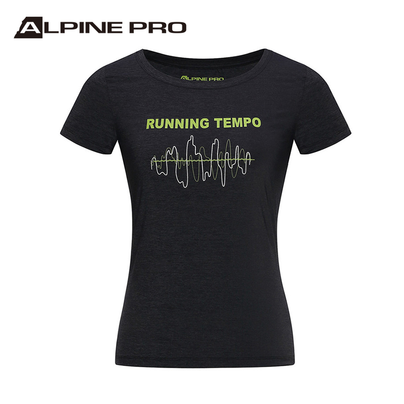 Alpinepro Alpine Ni summer mountaineering hiking round neck quick-drying short-sleeved T-shirt female LTSG873CN