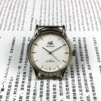 Shanghai watch factory produces Shanghai brand 8120 all-steel nailed white-faced manual mechanical watch with a diameter of 36MM and comes with a strap