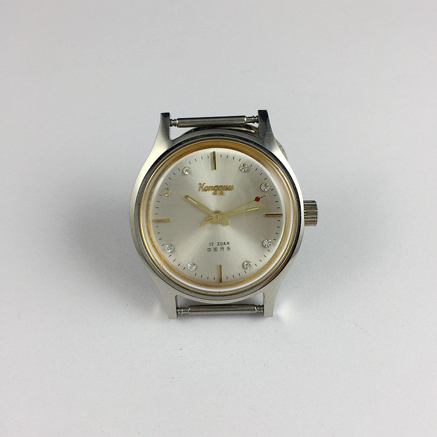 Original stock Peacock medium - sized all steel diameter manual machinery 33 mm Diameter for delivery band 1