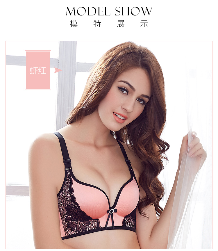 Ngực lớn áo ngực thu thập sexy lớn cup quần lót phù hợp với áo ngực đặt không có vòng thép kích thước lớn phần mỏng đồ lót