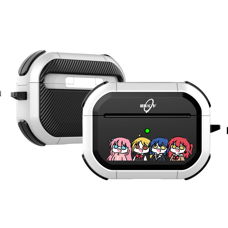 Two-Dimensional Lonely Rock Mecha Airpods4 Earphone Case Airpodspro Protective Case AirPods 4 Protective Case Suitable for Apple Earphone Protective Case Bluetooth Earphone Case