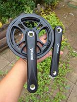 Single speed tooth plate folding bicycle 40 tooth plate tooth plate 170 handle princess car tooth plate with protective plate