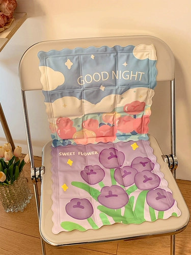 Милая летняя охлаждающая подушка для школьников