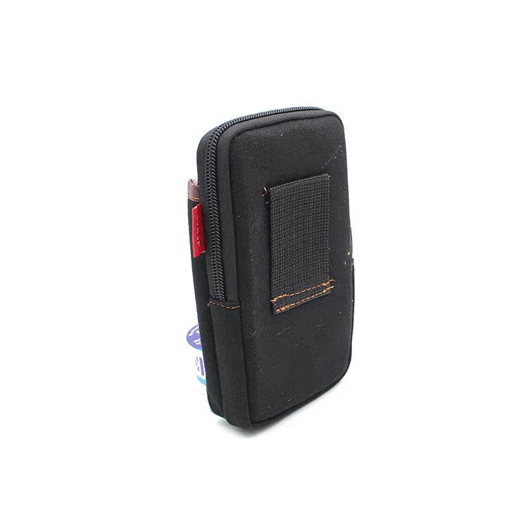 Tăng phần dọc 5.5 inch ba lớp túi điện thoại di động của nam giới thay đổi túi vải mặc vành đai túi điện thoại di động túi đeo bụng adidas chính hãng	