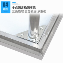 Kitchen stainless steel bench a layer of bench beating Hoodei stainless steel worktop 1 floor Hodetable operating table