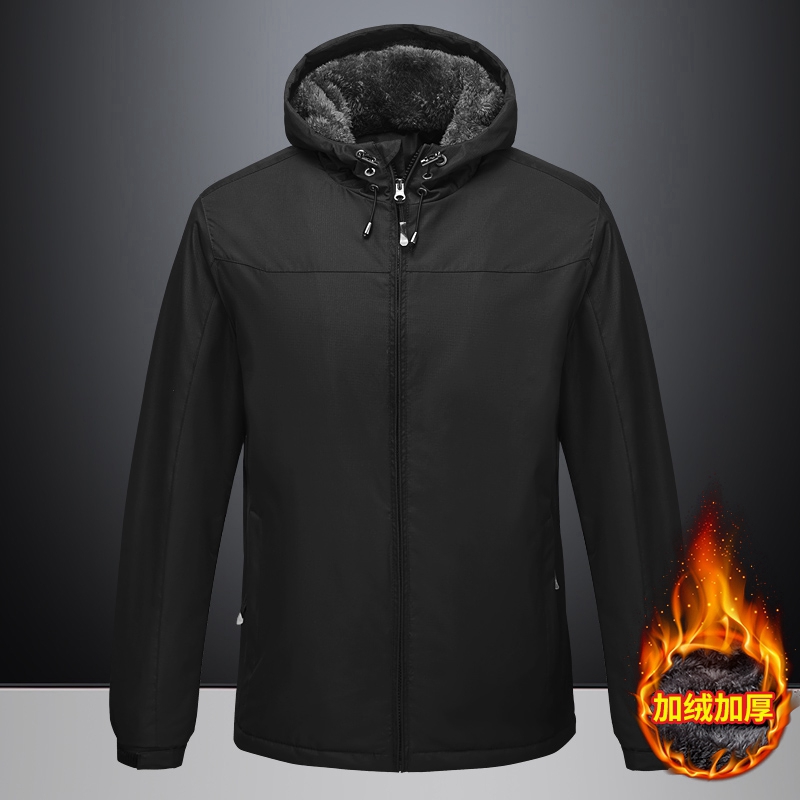 Male Assault Clothing Cotton Clothing Windproof And Rain-Proof Garnter Thickened Jacket Custom Logo Print Character Winter Outdoor Work Cotton Clothing