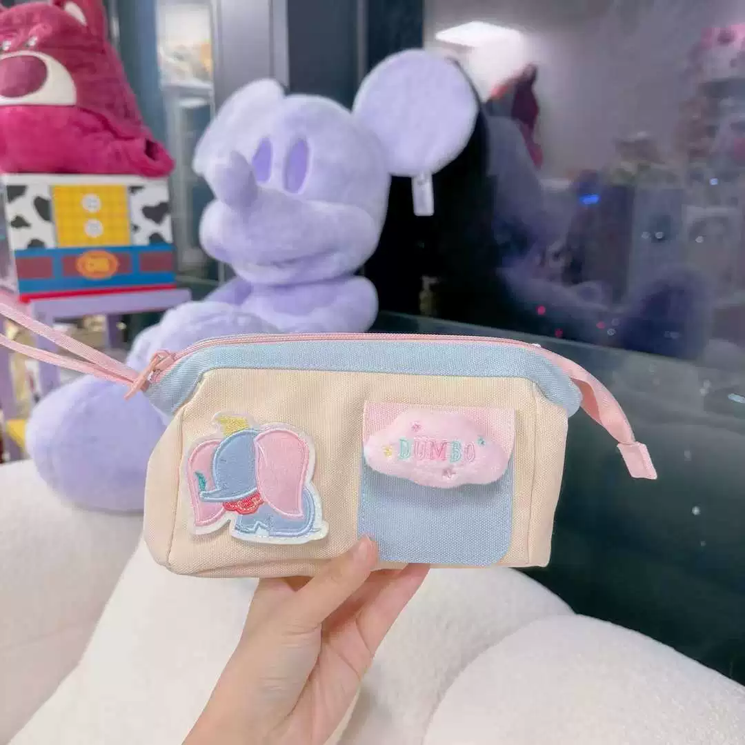 Disney, подлинный мультяшный карандашный набор, кукла, кролик, плюшевый органайзер сумка, полицейский, лиса, енот, подарок на день рождения