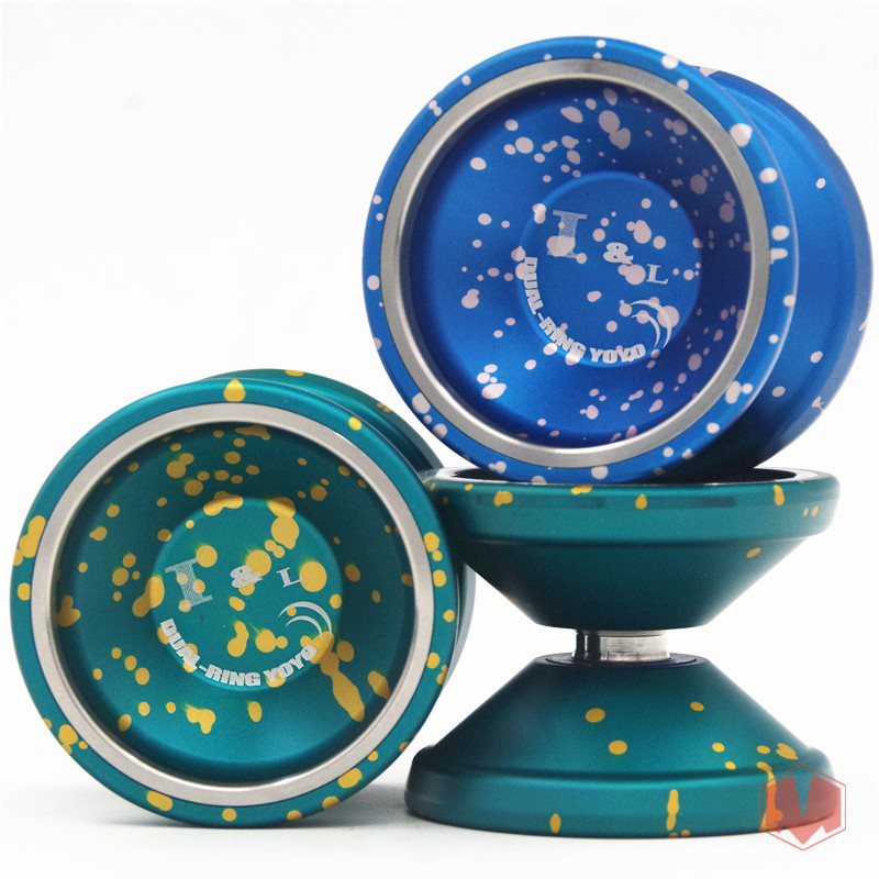 Nhẫn đôi Yo-Yo Mới I & L Yo-Yo Yo-Yo Vòng kim loại 1A 3A 5A Bóng trò chơi - YO-YO mua yoyo 1A