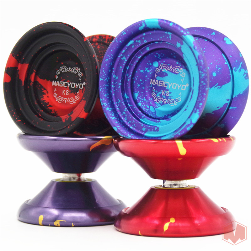 MAGICYOYO Ma Tay YOYO Bóng K8 Leopard Head Yo-Yo Cạnh Tranh Chuyên Nghiệp Hợp Kim YOYO Bóng