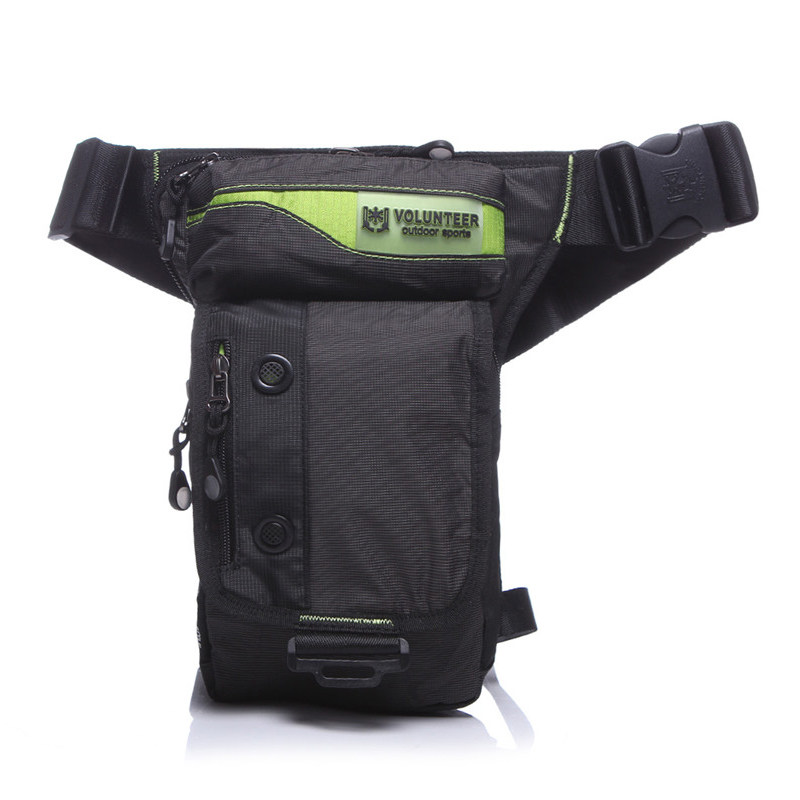 2021 new men's riding running bag waterproof satchel leggings Outdoor Sports men's bag waist leg nylon mountaineering bag