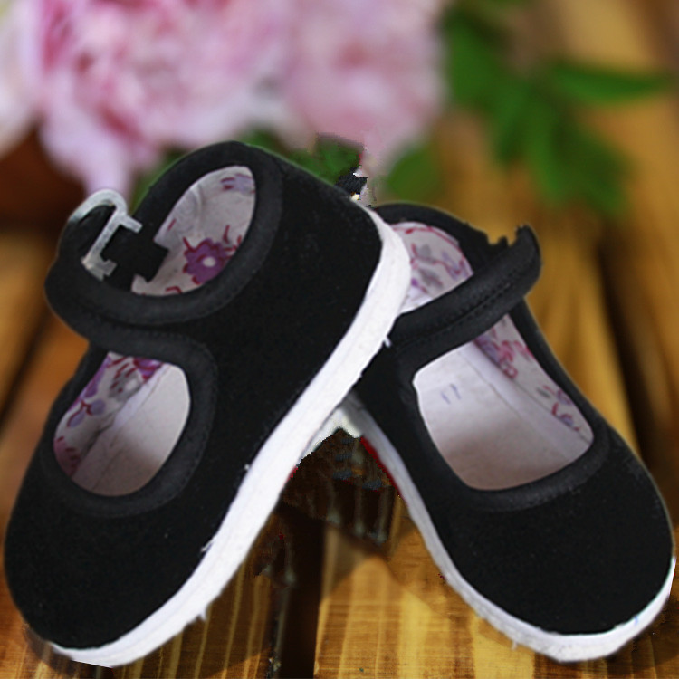 Baby Pure Handmade Cloth Shoes Children Shoes Old Beijing Cloth Shoes Men and women Shoes Breathable and deodorant Traditional Thousand Floor Cloth Shoes
