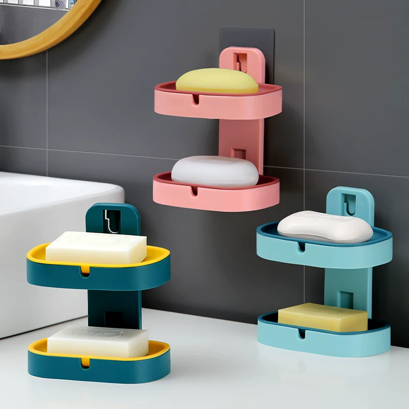 Soap holder, double-layer big drying rack