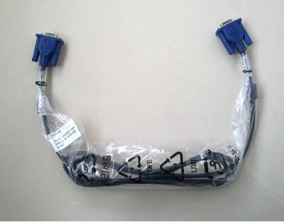 Samsung Fidelity Original Installed DELL Dual Magnetic Ring 1 8 m Original Fitted VGA Wire Blue Head VGA Wire Strap Weave