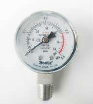 Stainless steel pressure reducer special gas high pure gas with pressure gauge Seetz