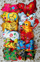 2 Qingyang incense bag big number XII zodiac pendant embroidery double face 12 zodiac produced folk crafts