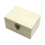 Деревянная деревянная коробка из натурального дерева, коробка для хранения, подарочная коробка, коробочка для хранения, индивидуальный прямоугольный маленький чай, подарок на день рождения