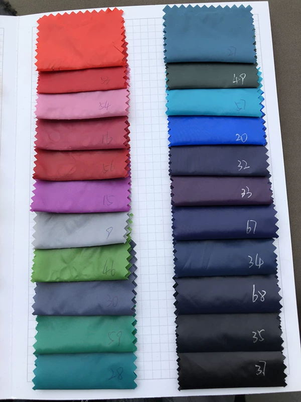 Quần áo vải polyester cao cấp xuống áo khoác lót mỏng phần nhẹ áo gió lót lót vải lót - Vải vải tự làm