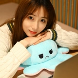 Двусторонная кукла, плюшевая игрушка, осьминог