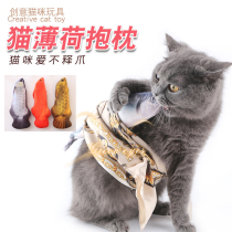 Cat toy self-Hi teasing cat with bite-resistant electric tease cat menswear cat mint supplies fish emulation will move kitty toys